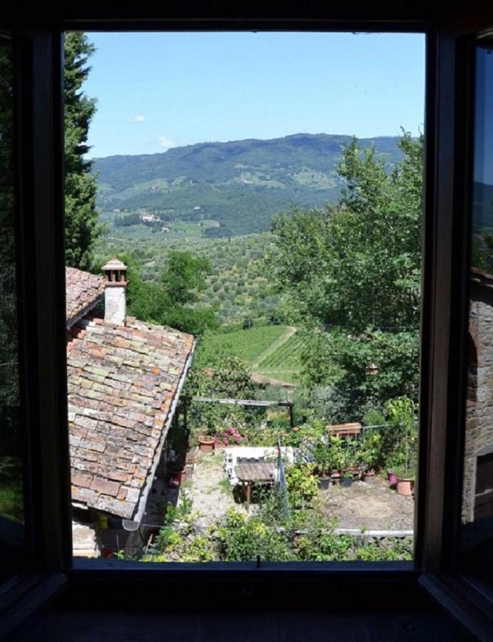 Agriturismo Podere La Casa Apartman Panzano in Chianti Kültér fotó