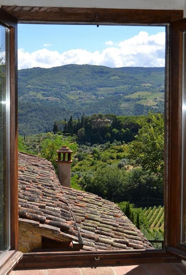 Agriturismo Podere La Casa Apartman Panzano in Chianti Kültér fotó