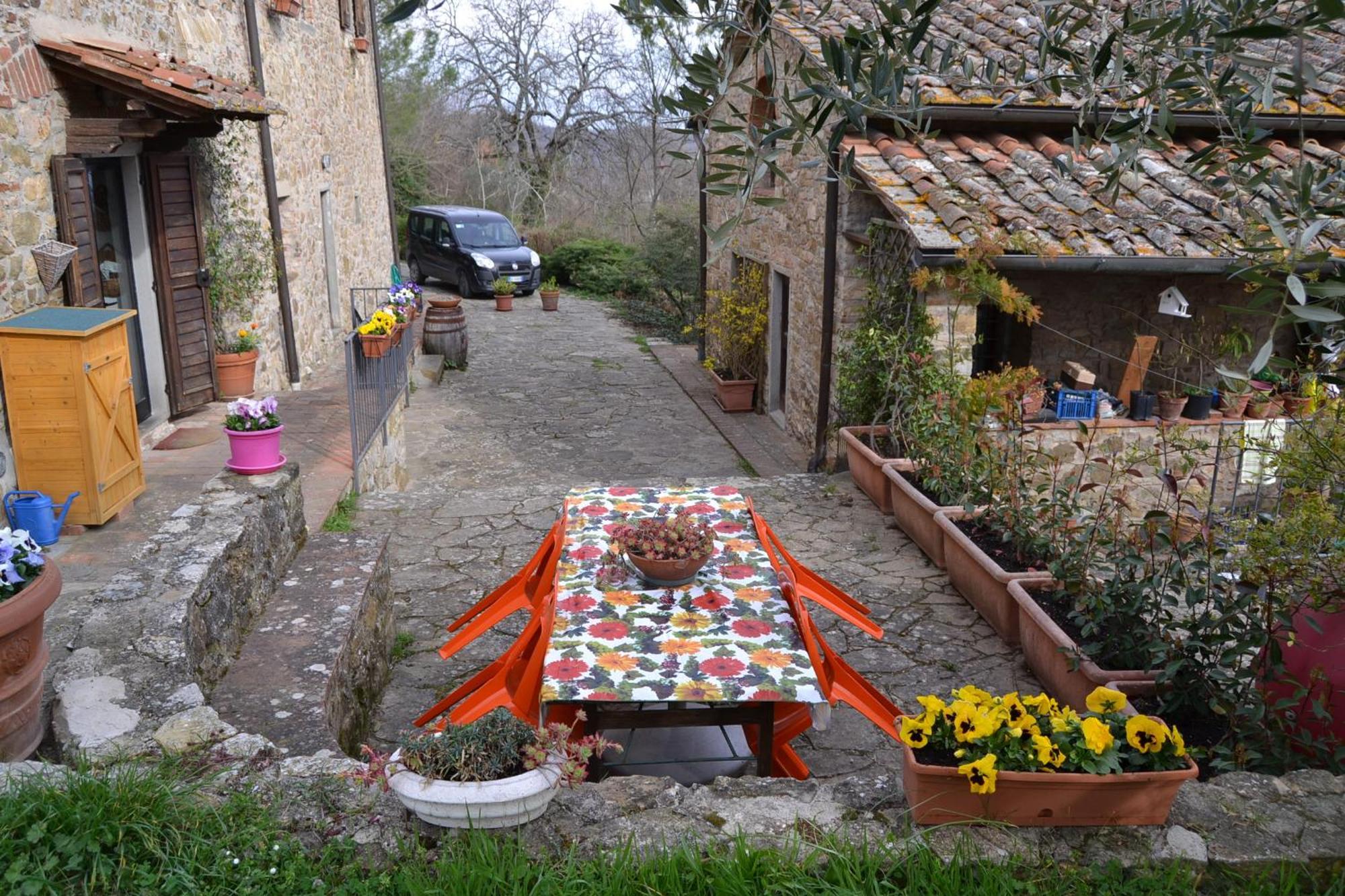 Agriturismo Podere La Casa Apartman Panzano in Chianti Kültér fotó
